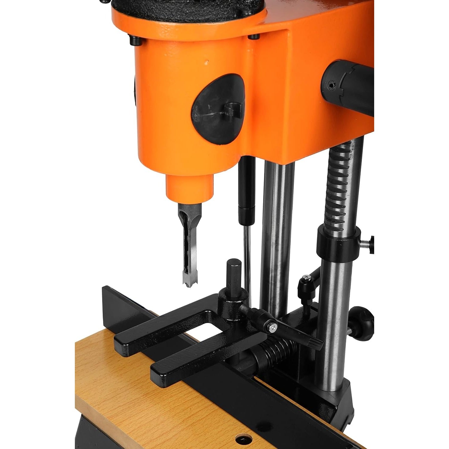 WEN Bench Mortiser, 5-Amp Cast Iron with Chisel Bit Set (43013) image 2