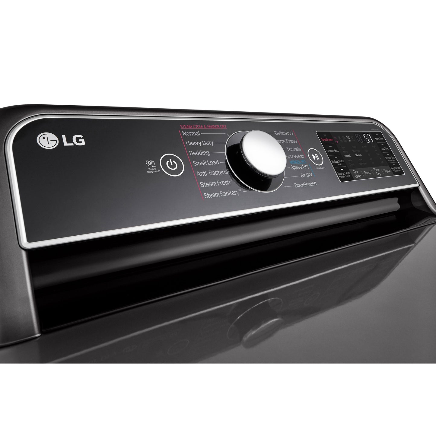 LG 5.5 cu. ft. Top Load Washer with Allergiene Cycle and 7.3 cu. ft. ELECTRIC D image 6