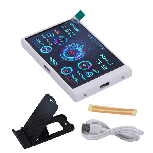 Computer Monitor For Mini ITX Case 3.5 Inch IPS TYPE-C Secondary Screen CPU GPU image 0