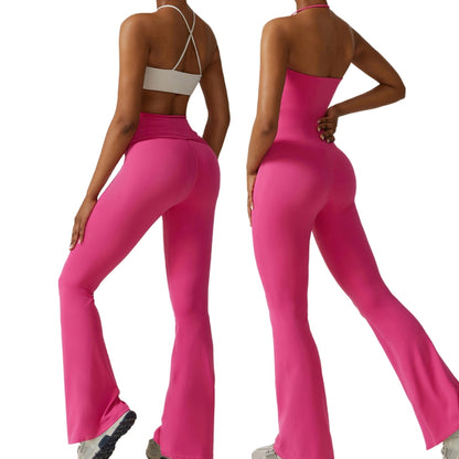 Women Gym Set Training Yoga Suit Sportswear Women Sports Jumpsuit Fitness Rompe image 8