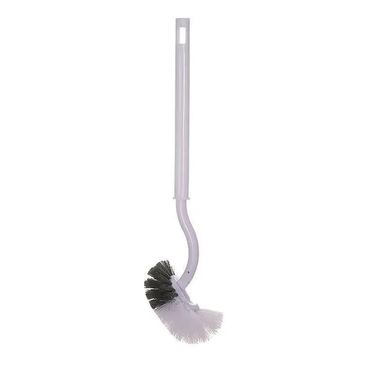 Plastic Toilet Brush Long Handle Soft Hair WC Cleaning Brush Squatting Pan Clea image 1
