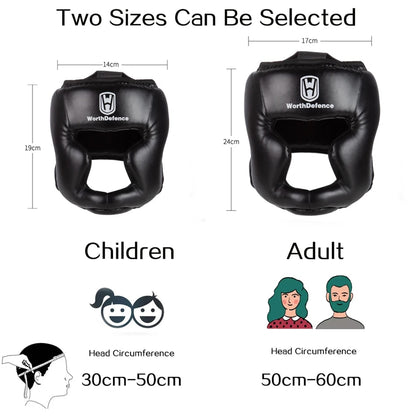 WOSWEIR Kick Boxing Helmet PU Karate Muay Thai Guantes De Boxeo Free Fight MMA image 9