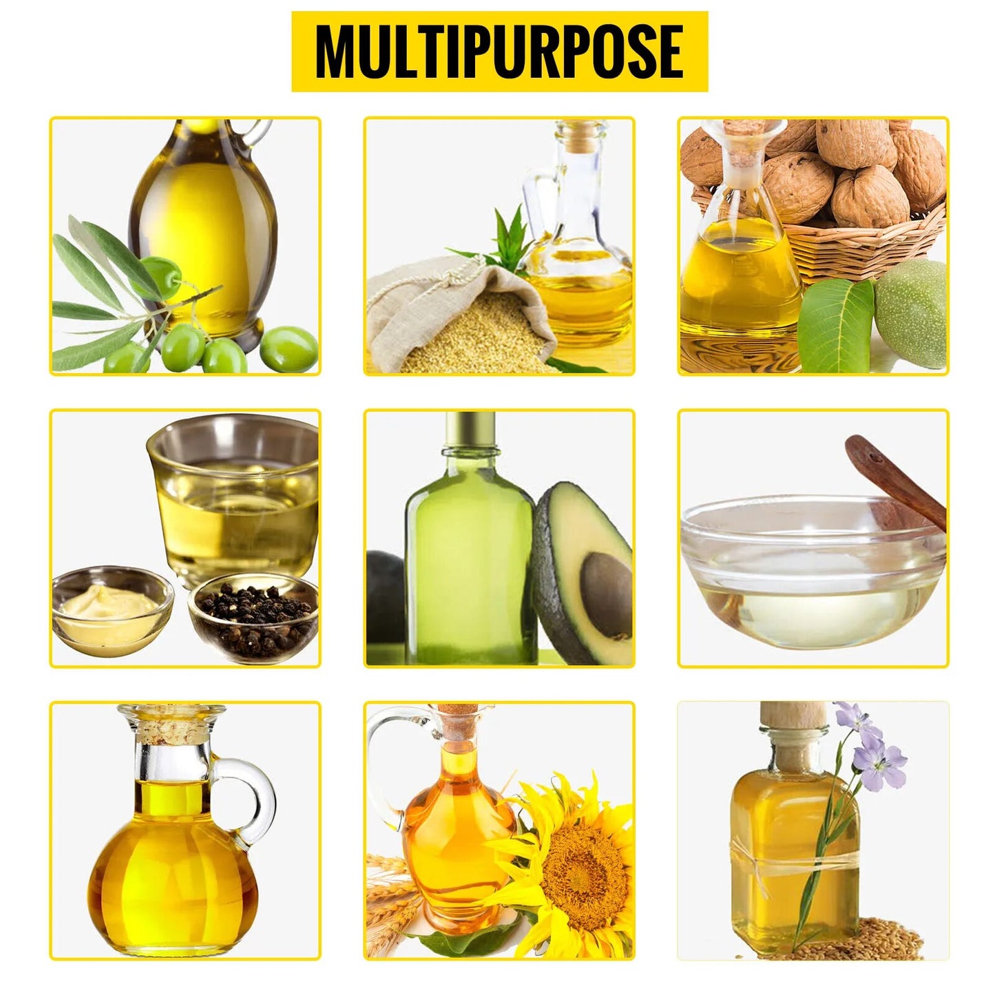 Electric Oil Extractor Automatic Oil Press Machine for Home & Commercial