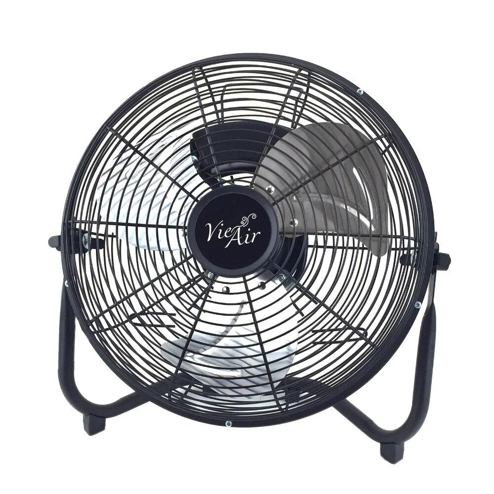 12" High Velocity All Metal Tilting 3 Speed Floor Fan image 0