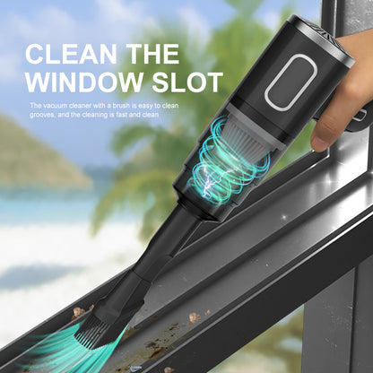 ABS Car Vacuum Cleaner Portable Powerful Wireless Vacuum Cleaner Home Carpet Cl image 6