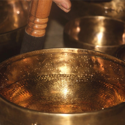 Pure Handmade Buddha Sound Bowl Planet Energy Buddha Sound Bowl Copper Chime Yo image 13