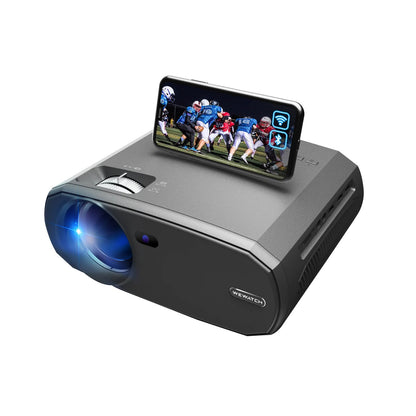 WEWATCH V50 Mini Smart Projector HD Native 1080P WiFi Proyector Built-in Speake image 3