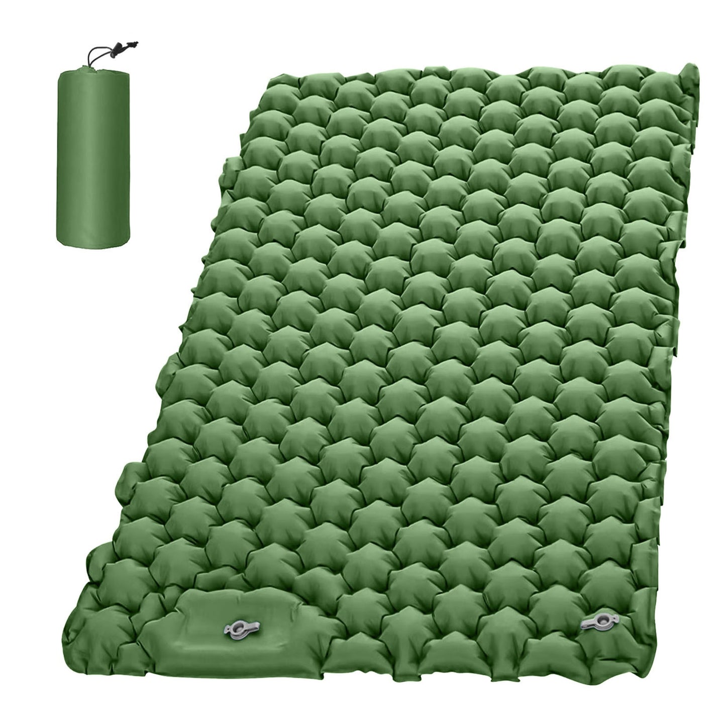 2 Person Camping Mat Lightweight Air Mattress Waterproof Outdoor Sleeping Gear image 2