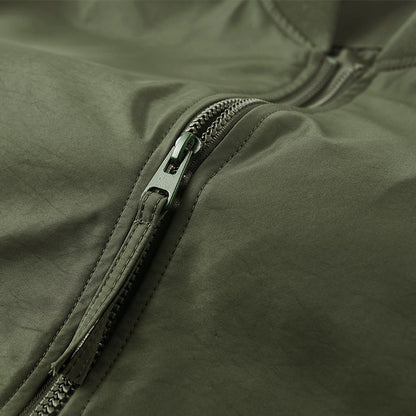 Oulylan  Men's Fashion Pilot Jacket Waterproof Military Tactical Jacket Long Sl image 4