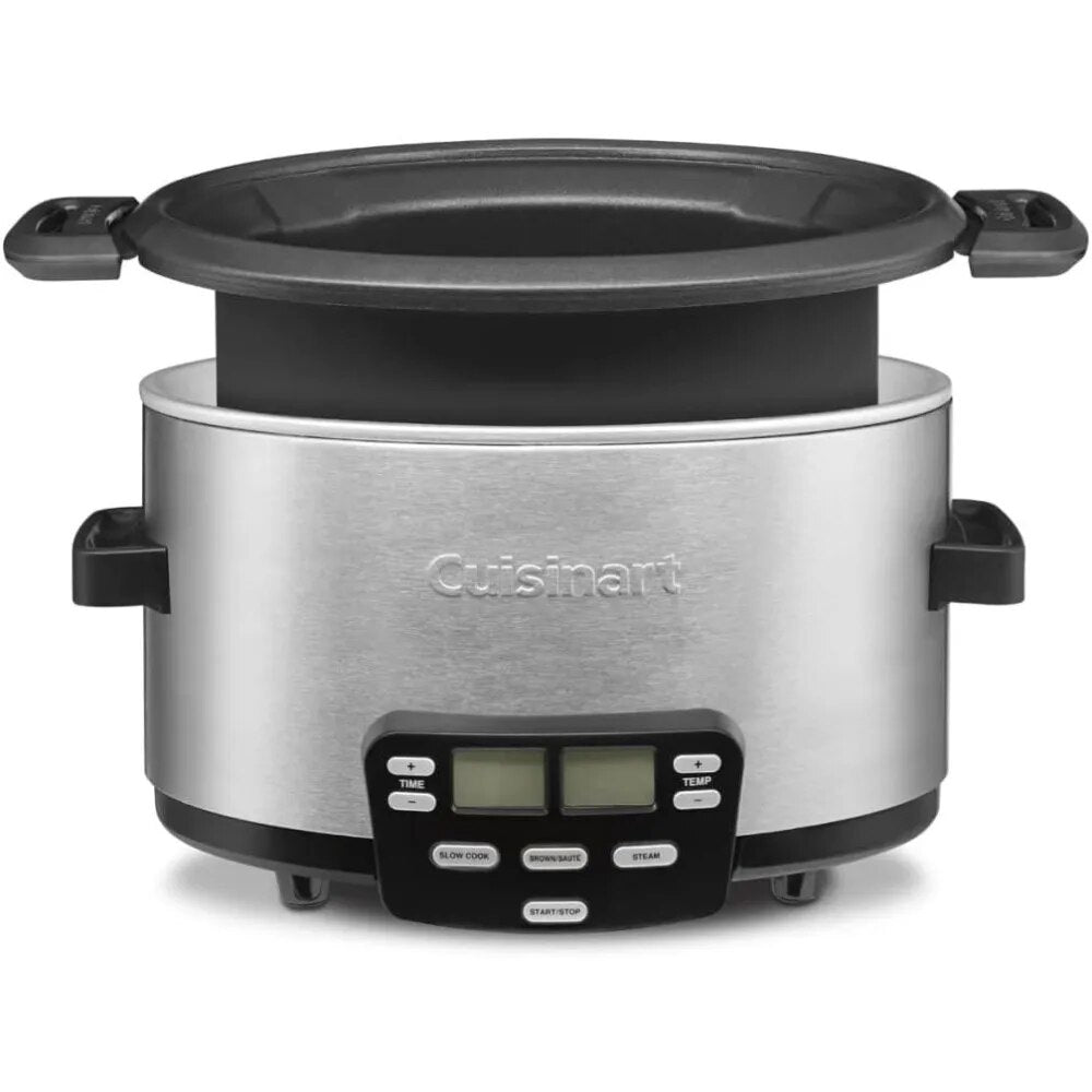 3-In-1 Cook Central 4-Quart Multi-Cooker: Slow Cooker, Brown/Saute, Multicooker