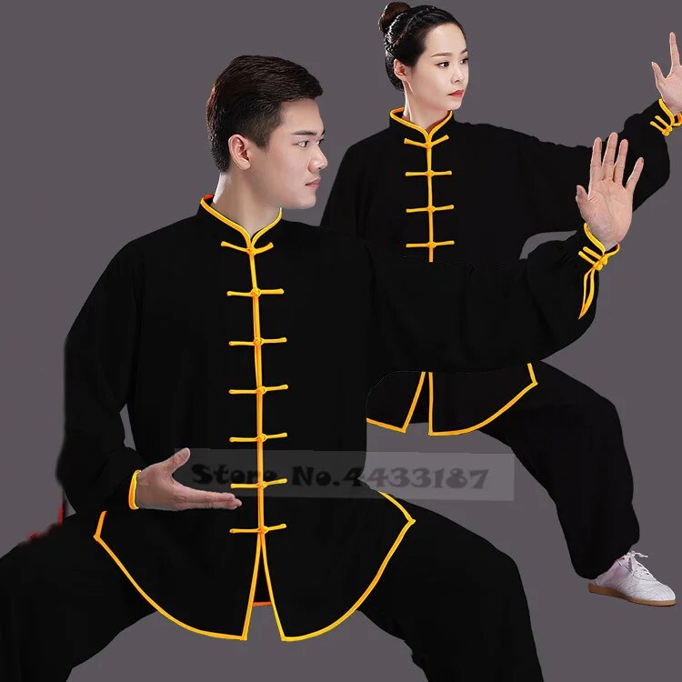 Clothing Loose Chinese Traditional Tang Suit Kung Fu Clothes Retro Oriental Uni