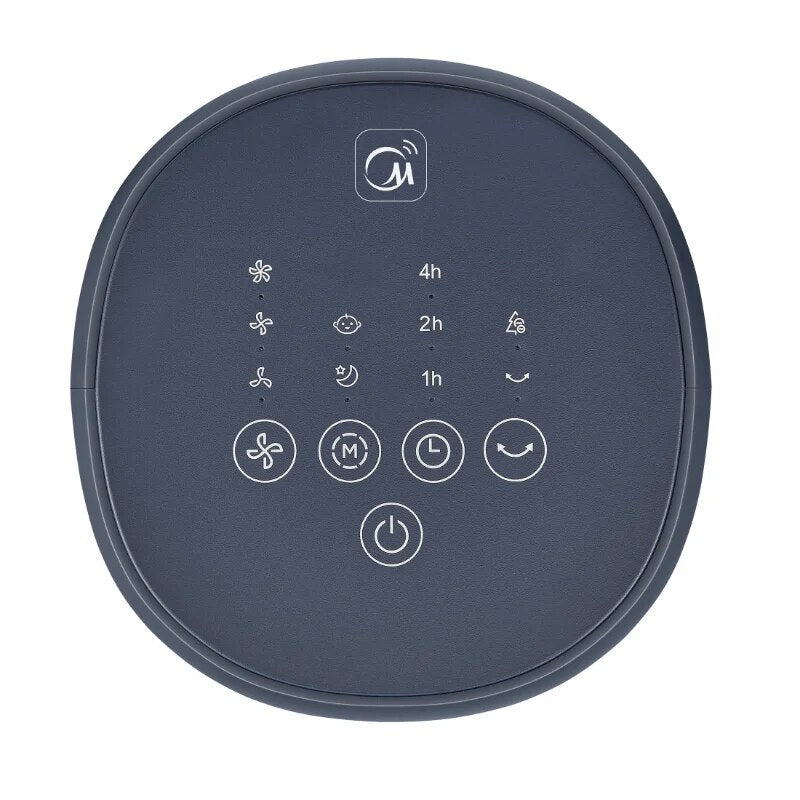 Midea 42" Smart Tower Fan with Wi-Fi, Blue portable air conditioner  air cooler image 3