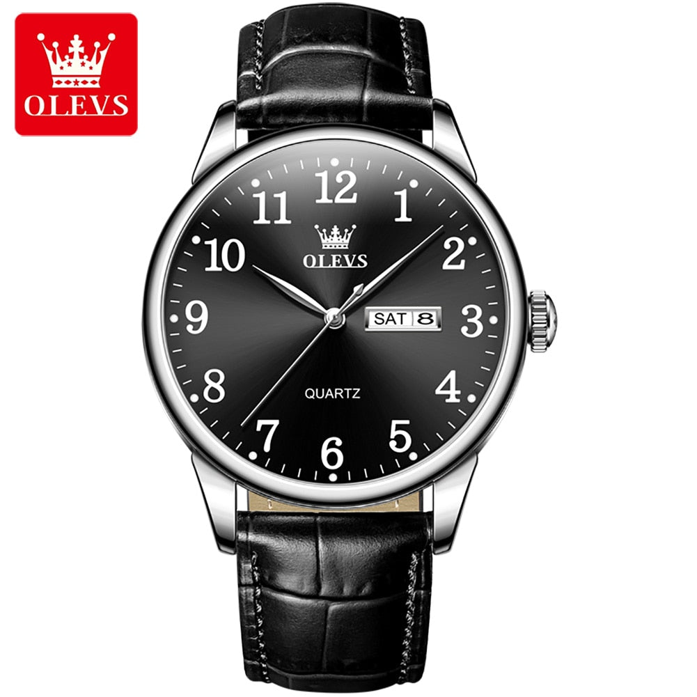 OLEVS New Fashion Watch For Men Top Brand Luxury Sport Waterproof Simple Ultra- image 6