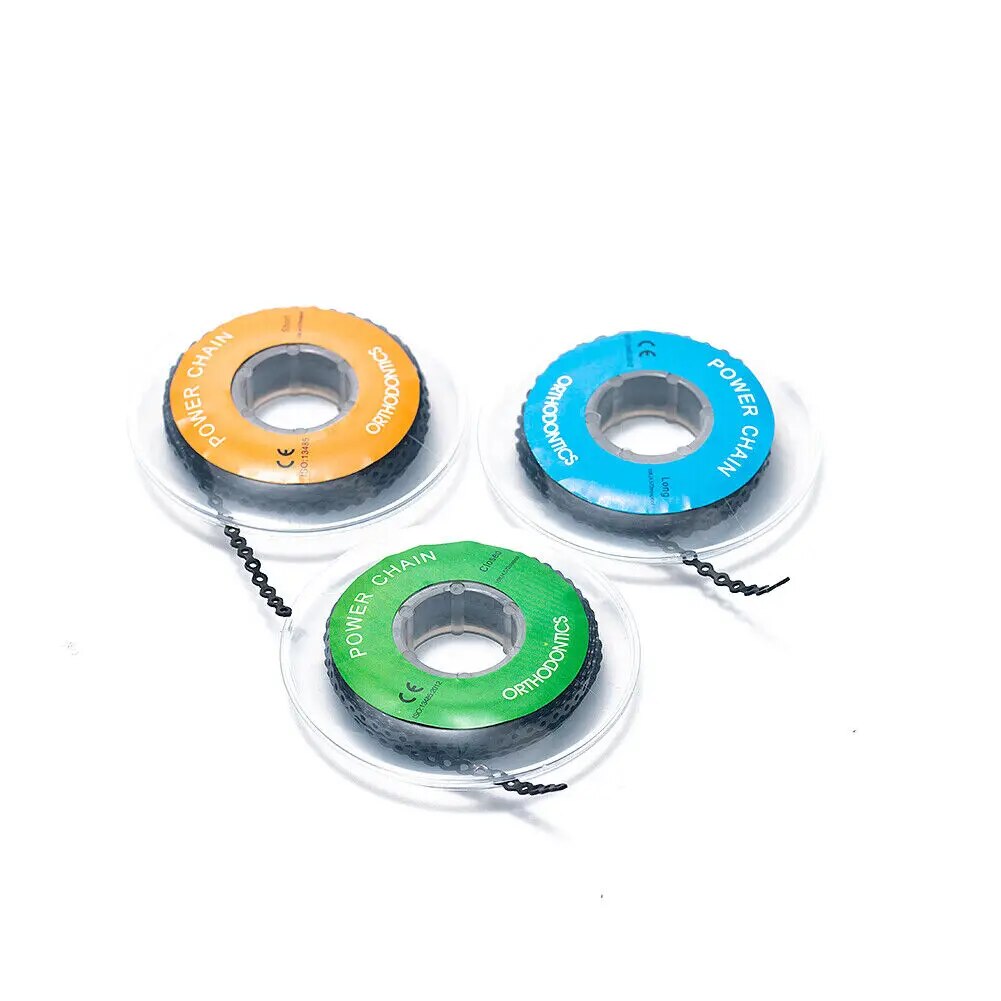 Easyinsmile Dental Material for Ortho Power Chain  Elastic Rubber Band for