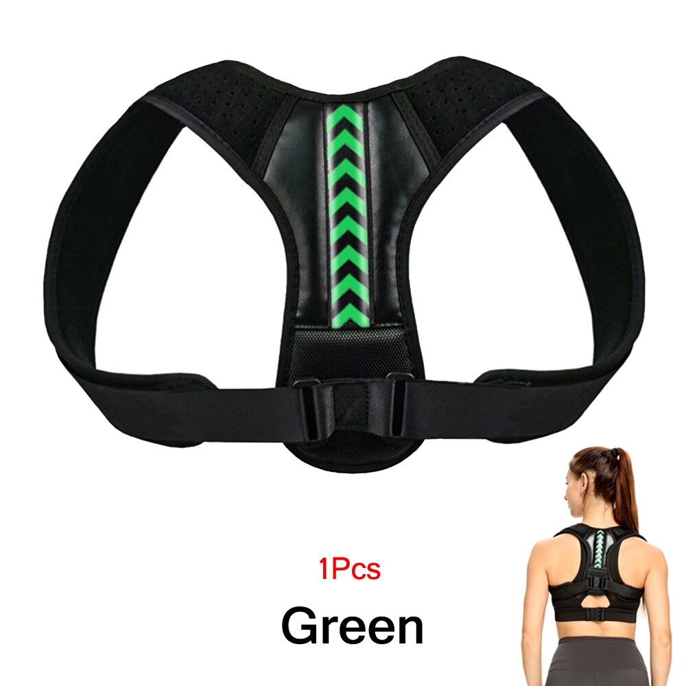 Adjustable Back Posture Corrector Belt Clavicle Spine Men Women Home Office Out image 9