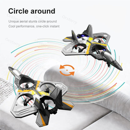 V17 RC Remote Control Airplane 2.4G Remote Control Fighter Hobby Plane Glider A image 10