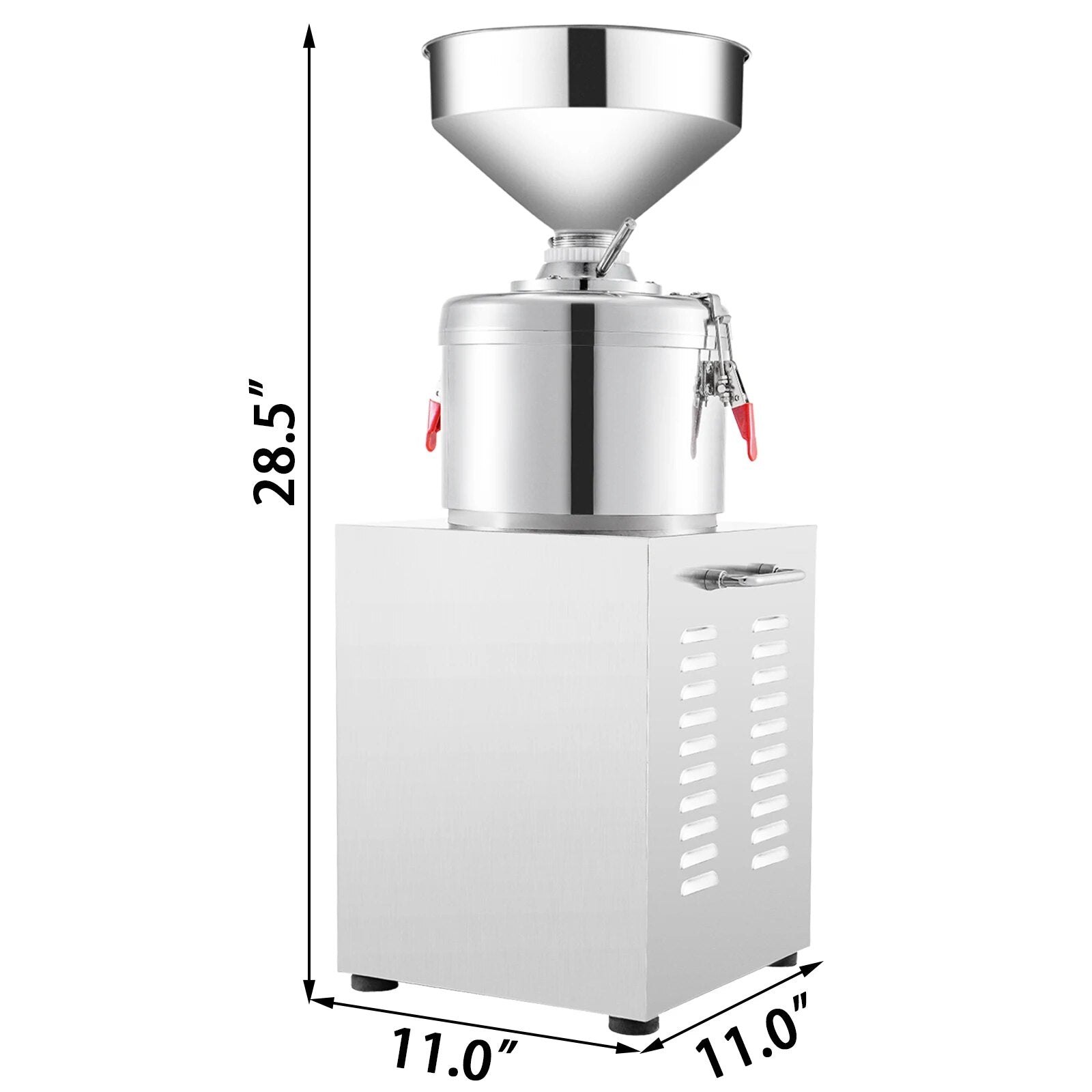 VEVOR 15Kg/H Peanut Butter Maker 1100W Electric Commercial Walnuts Nuts Stuff G image 3