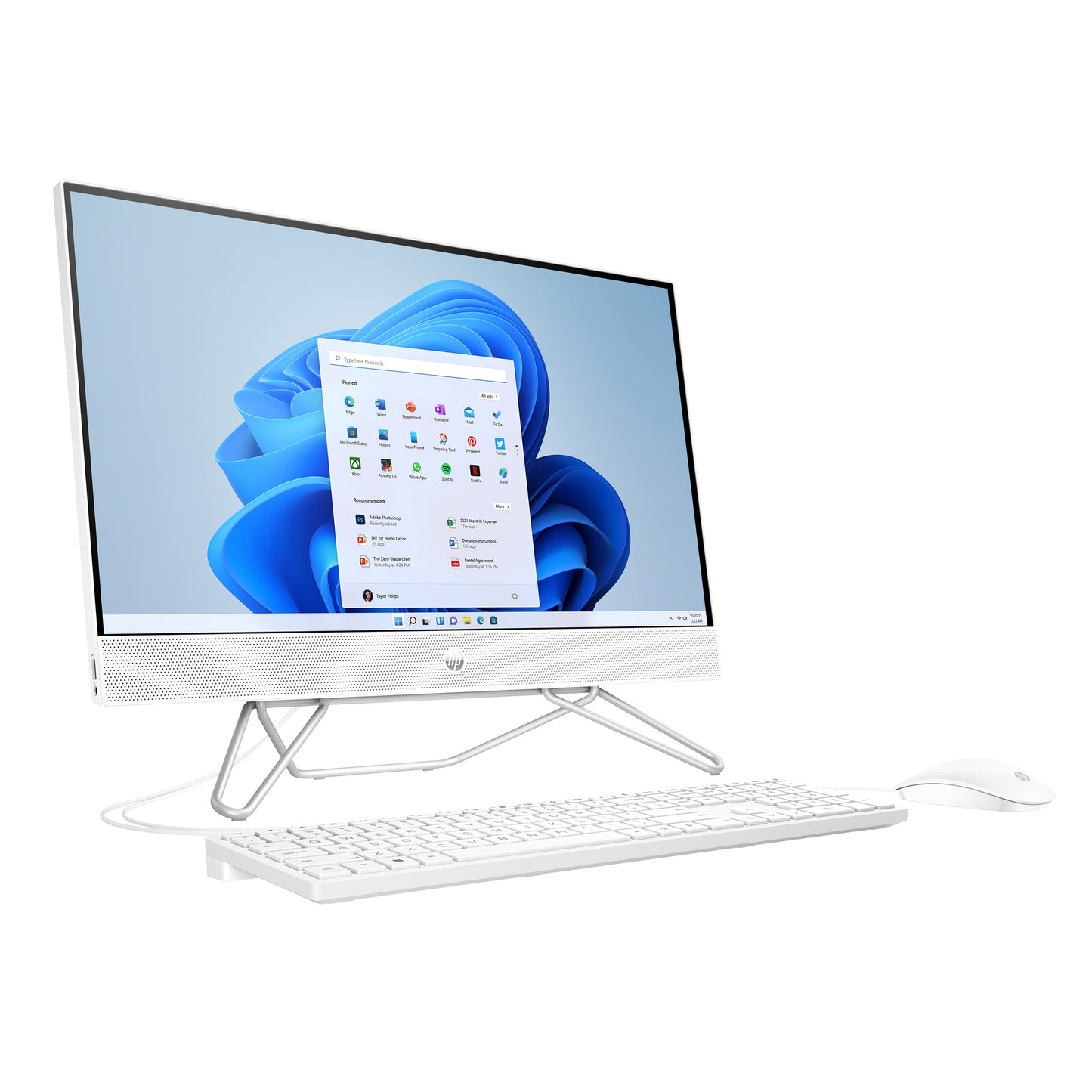HP 23.8" All-in-One Touchscreen Desktop - AMD Ryzen 7 5825U - 1080p image 1