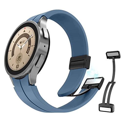 Magnetic Buckle Band for Samsung Galaxy Watch 5 4 Strap 40mm 44mm 5 Pro 45mm Cl image 6