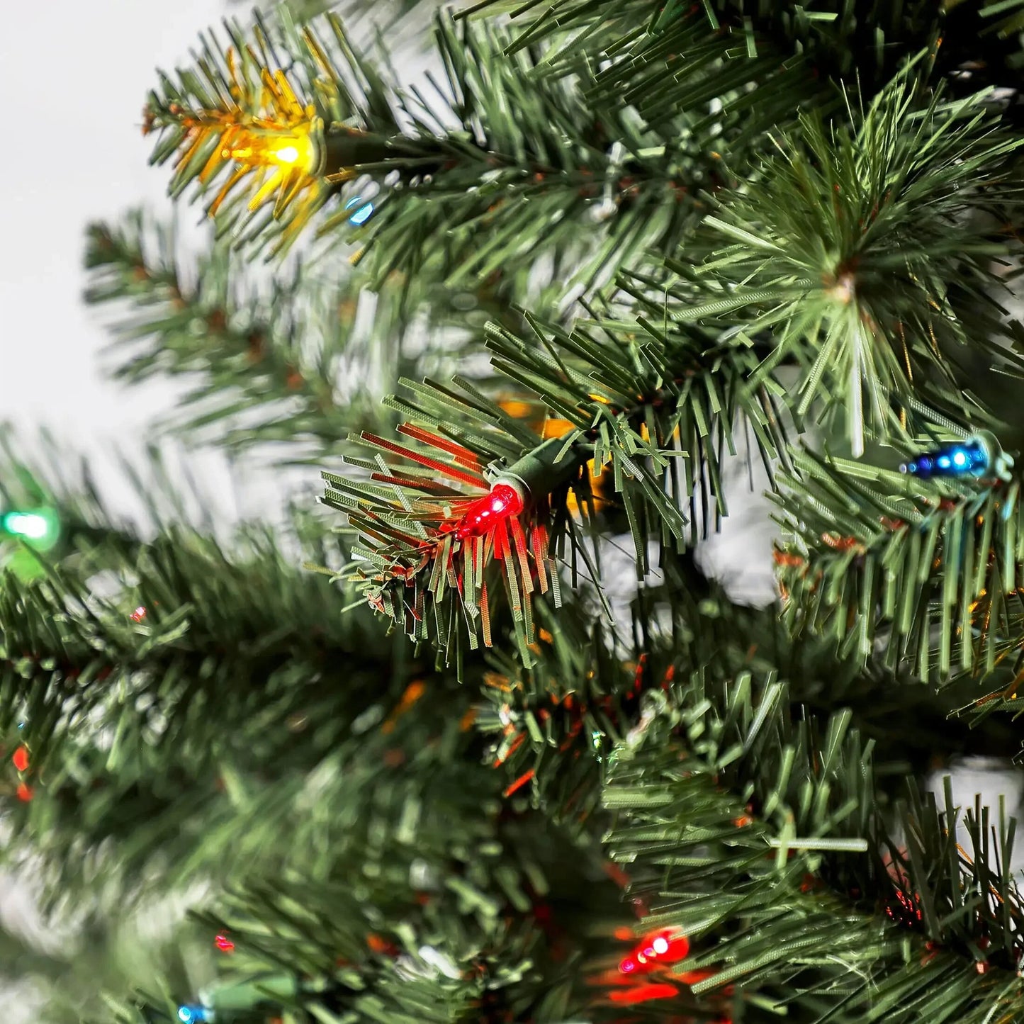 6.5-Ft Pre-Lit Madison Pine Artificial Christmas Tree Holiday Decor with Lights image 6