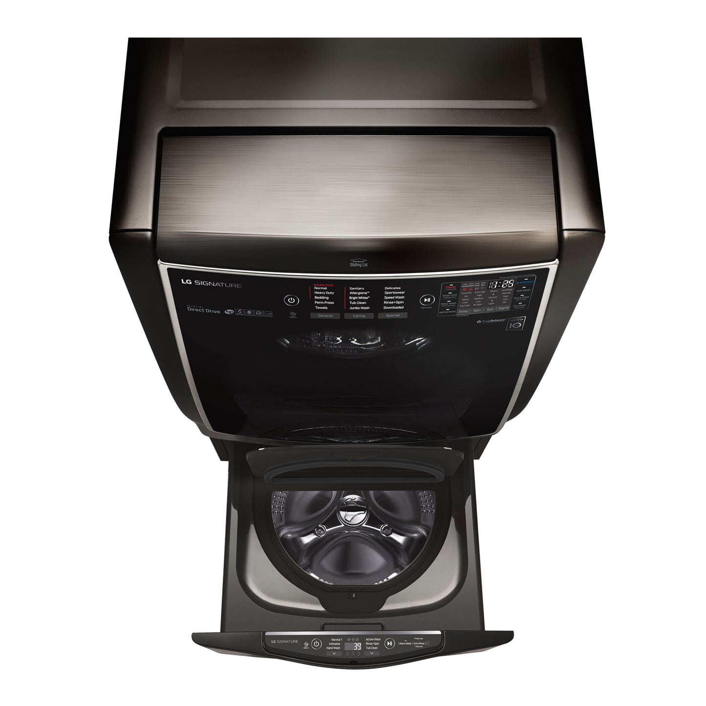 LG SIGNATURE Mega Capacity 5.8 cu. ft. TurboWash Steam Washer and 9.0 cu. image 7
