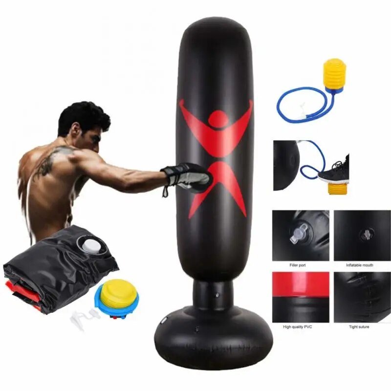 Standing Sandbag Pvc Inflatable High Quality Pressure Relief Thickening Fitness image 0