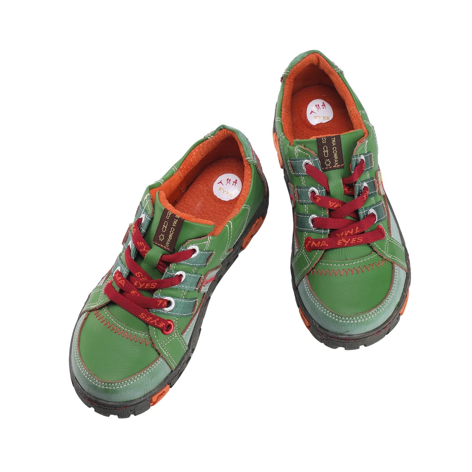 Genuine Leather Women's Flat Sneaker Shoes for Outdoor image 5