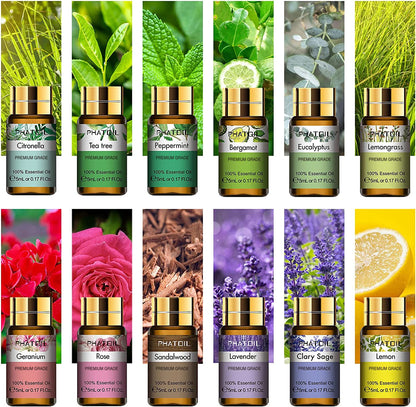 PHATOIL Pure Natural Aromatherapy Essential Oils Set for Candles Scented Aromat image 2