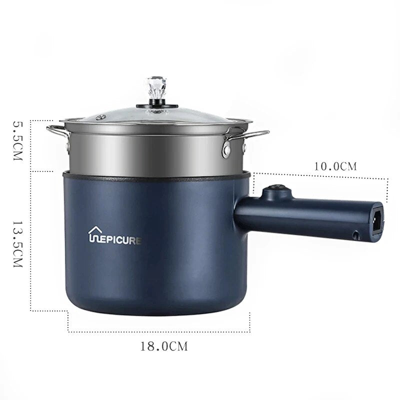 Multi-function Mini Cooker Non-stick Pan Single/Double Layer Electric Cooking M image 7