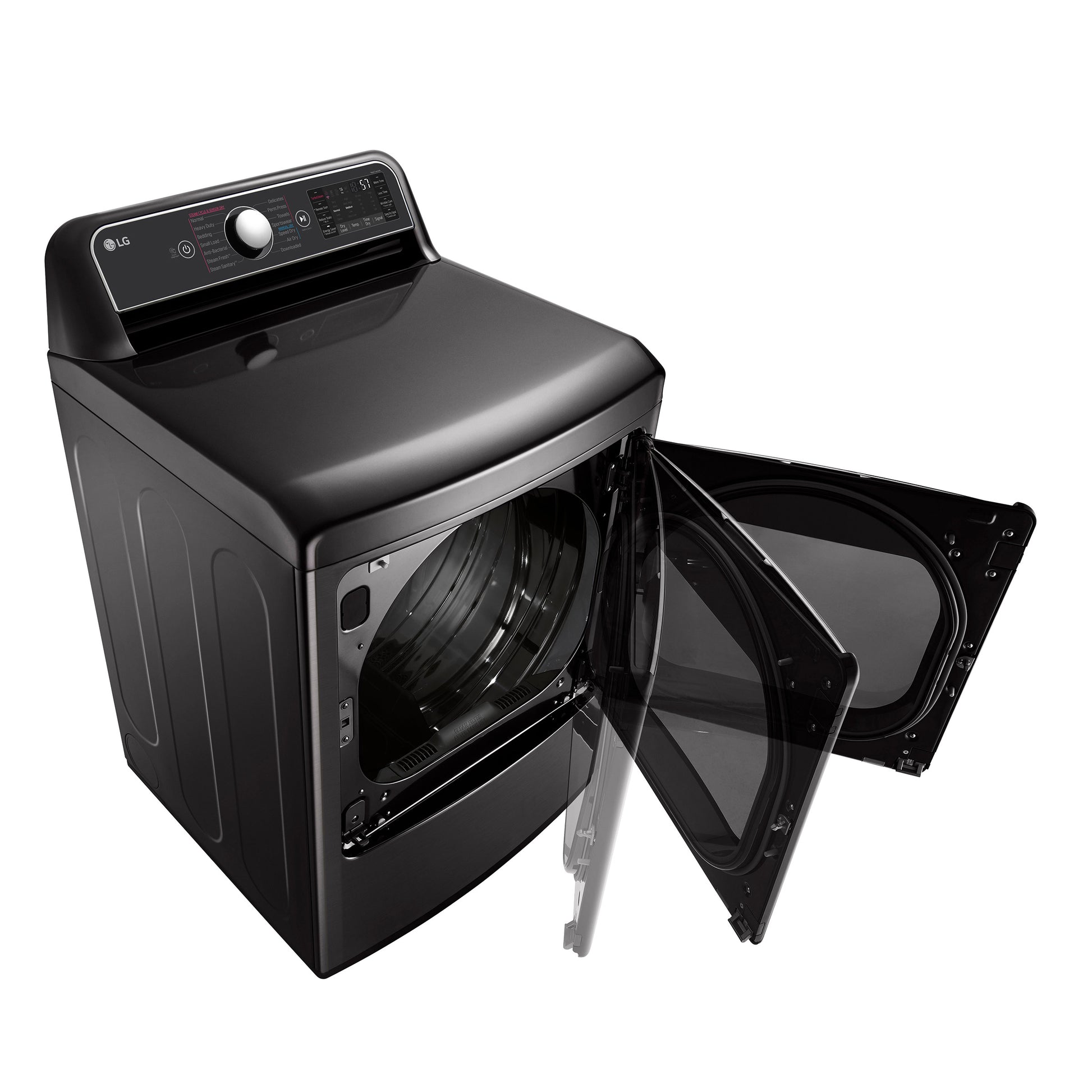 LG 5.5 cu. ft. Top Load Washer with Allergiene Cycle and 7.3 cu. ft. ELECTRIC D image 5