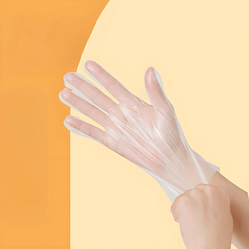 Disposable TPE Gloves “ Thickened, Non-Slip & Wear-Resistant, Snug Fit for Baki image 2