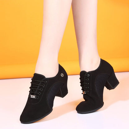 Women Dance Shoes Jazz Latin Ballroom Salsa Dancing Shoe High Heels Ladies Prac image 6
