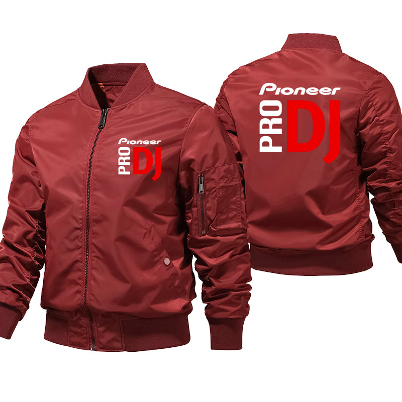 Pioneer Pro DJ Windbreaker Pilot Coat Men's Bomber Jackets Male Clothes Streetw image 2