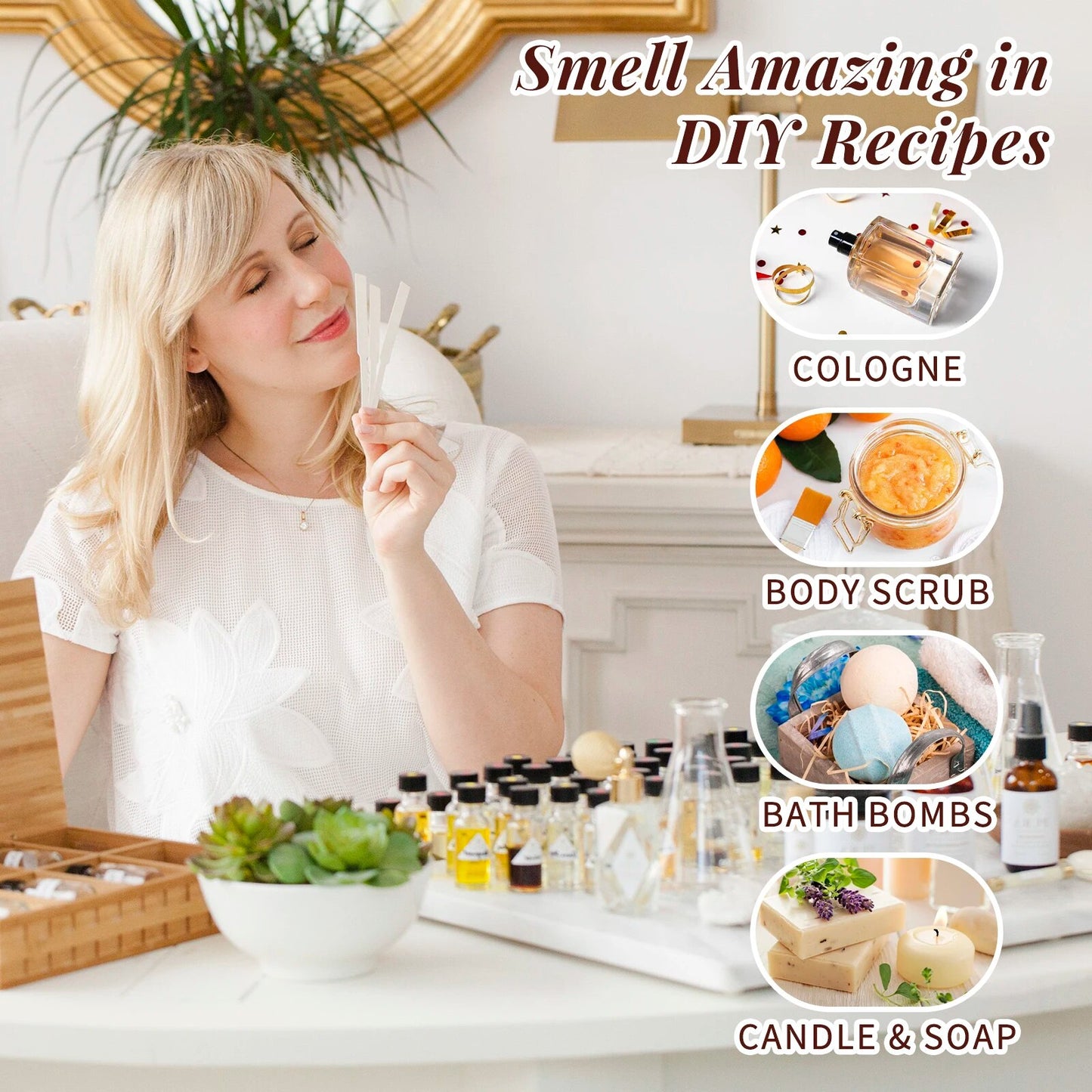 HIQILI Fragrance Oils Set-Gold Coast Theme | TOP 6 Gift Set Use for Aromatherap image 5