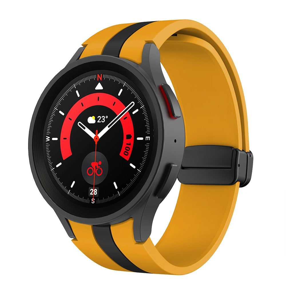 Silicone Strap For Samsung Galaxy Watch 6 Classic 43Mm 47Mm Watch 6 40