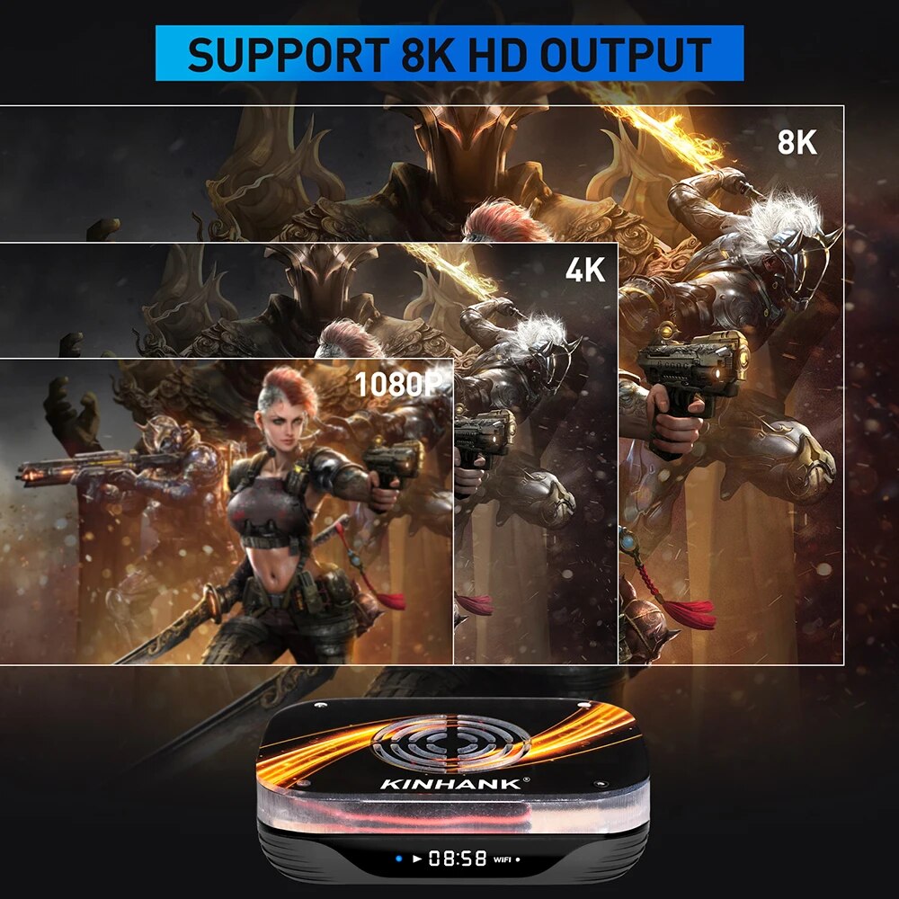 KINHANK Super Console X3 Plus Retro Game Console 60000 Games for DC/SS/MAME/ARC image 7