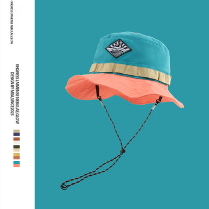 Japanese Quick-drying Packable Hat Fisherman Hat Women Summer Sun Hanging Bag M image 3