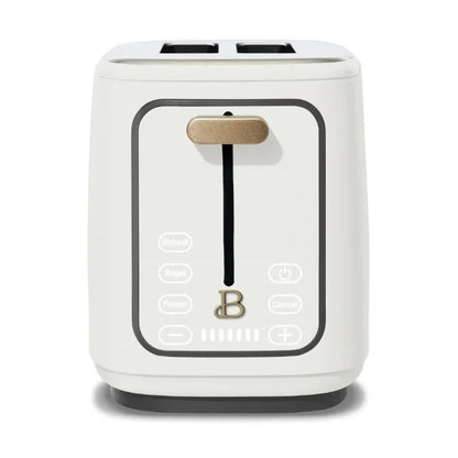 2 Slice Touchscreen Toaster, White Icing By Drew Barrymore  Multifunction Break image 6