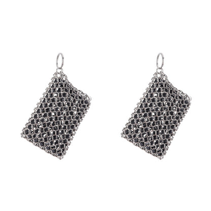 2-10PCS Cast Iron Cleaner with Hanging Ring Chainmail Scrubber Stainless Steel  image 4