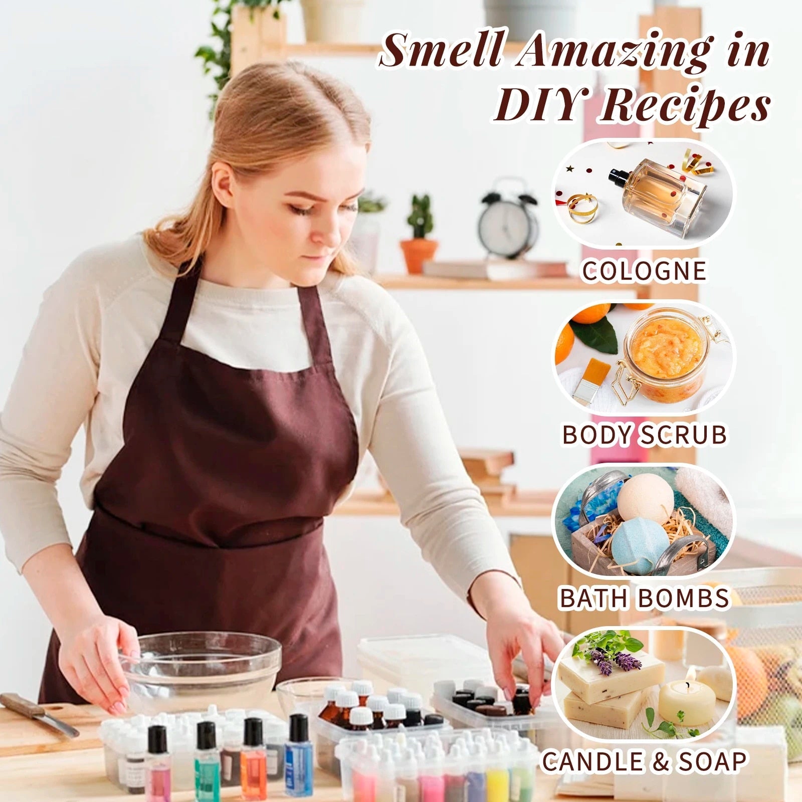 USA Essentials Fragrance Oils Set-Nature Theme | TOP 6 Gift Set Use For Aromatherapy,Di image 5