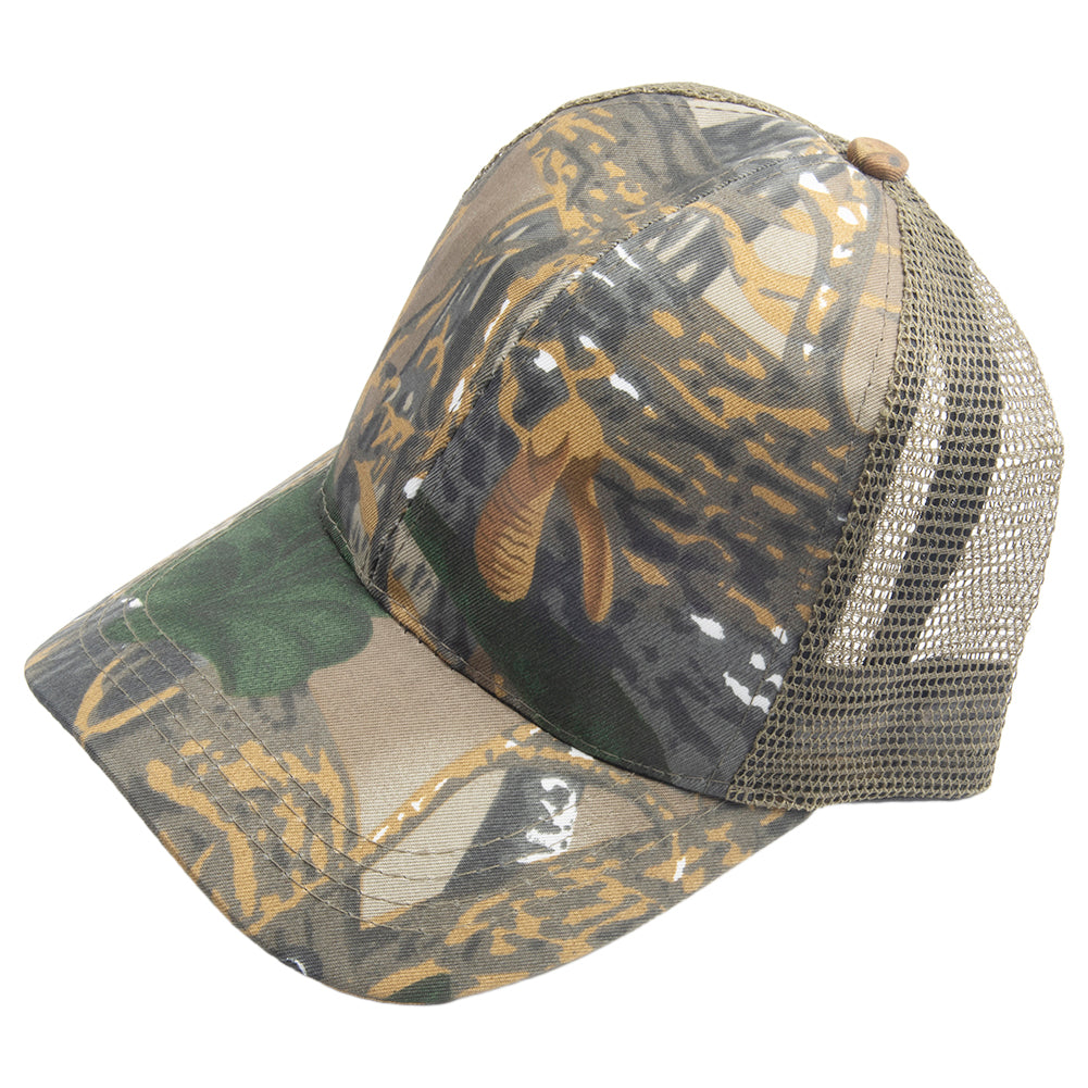 Camouflage Hats PolyesterHats Hunting Fishing Walking Baseball Cap Sunscreen Qu image 2