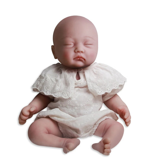 17.7 " Reborn Baby Doll Girl  Realistic Newborn Dolls Christmas Handmade Gifts