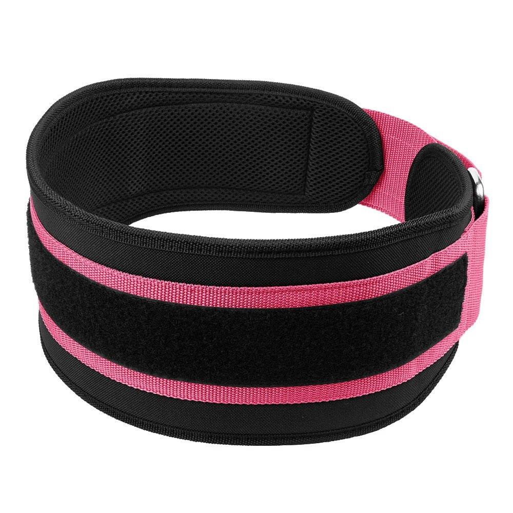 Weight Lifting Belt Back Support Workout Belt with Metal Buckle for Men Women G image 6