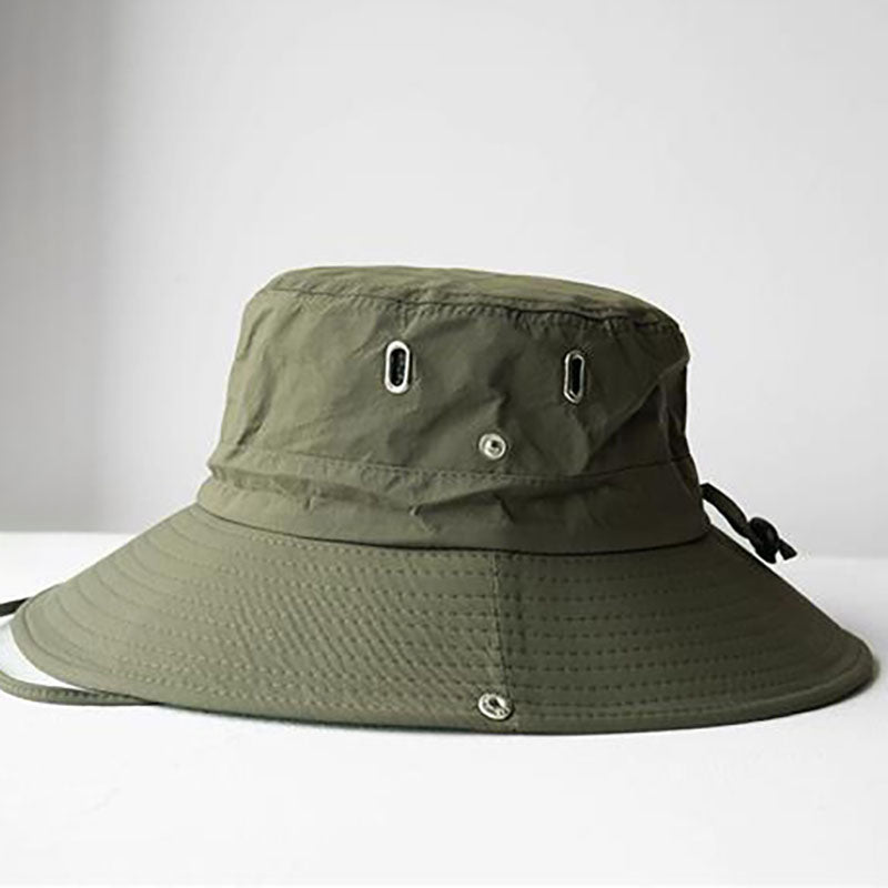 Summer Sun Hats UV Protection Outdoor Hunting Fishing Cap for Men Women Hiking image 4