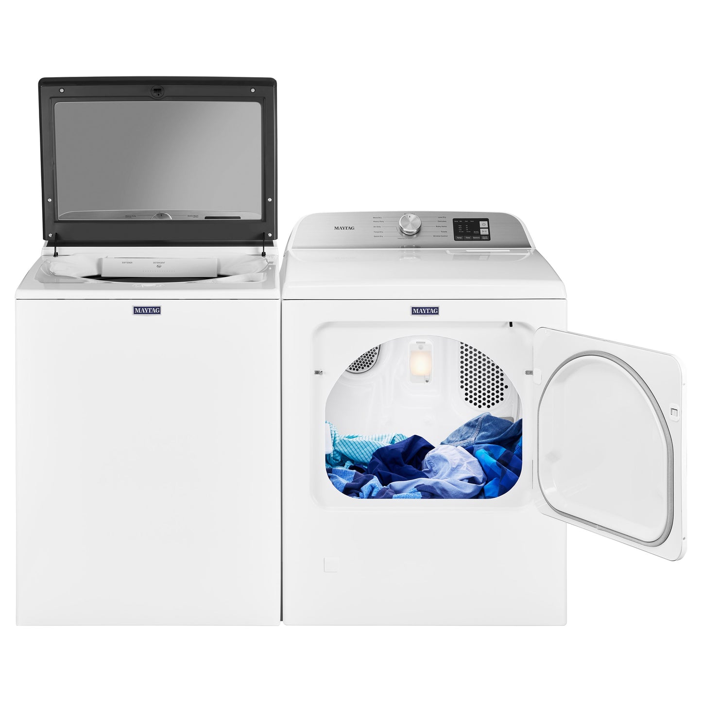 Maytag 4.8 cu. ft. Washer and 7.0 cu. ft. GAS Dryer with Wrinkle Control image 6