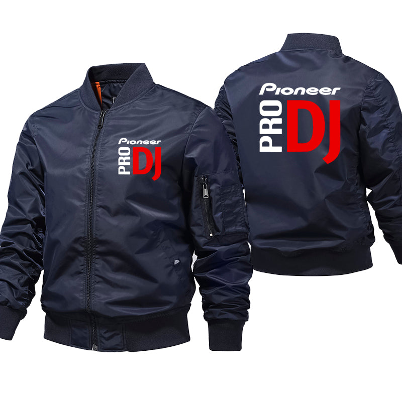 Pioneer Pro DJ Windbreaker Pilot Coat Men's Bomber Jackets Male Clothes Streetw image 3
