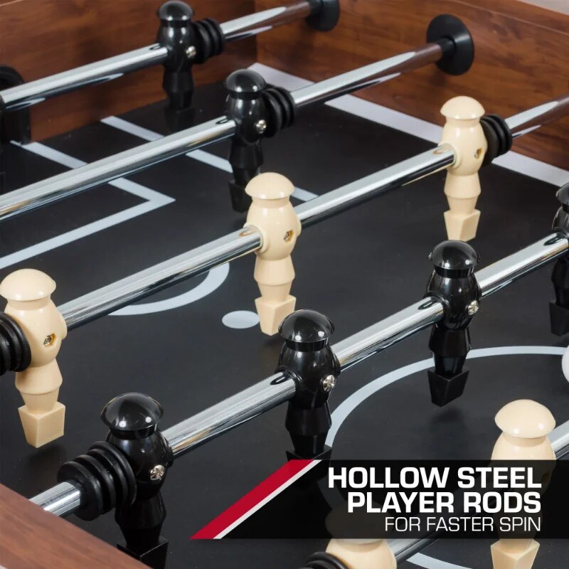 60" Foosball Table, Brown