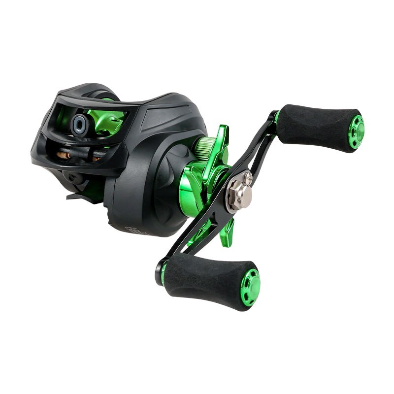 Fishmx Fishing Reel 7.2:1 Gear Ratio Max Drag 10kg Baitcasting Reel with Alumin image 2