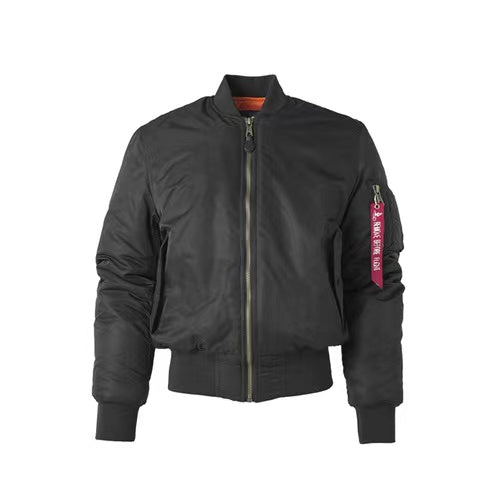 Bomber Jacket Men Winter Quality Nylon American Military Uniform Aviator Retro