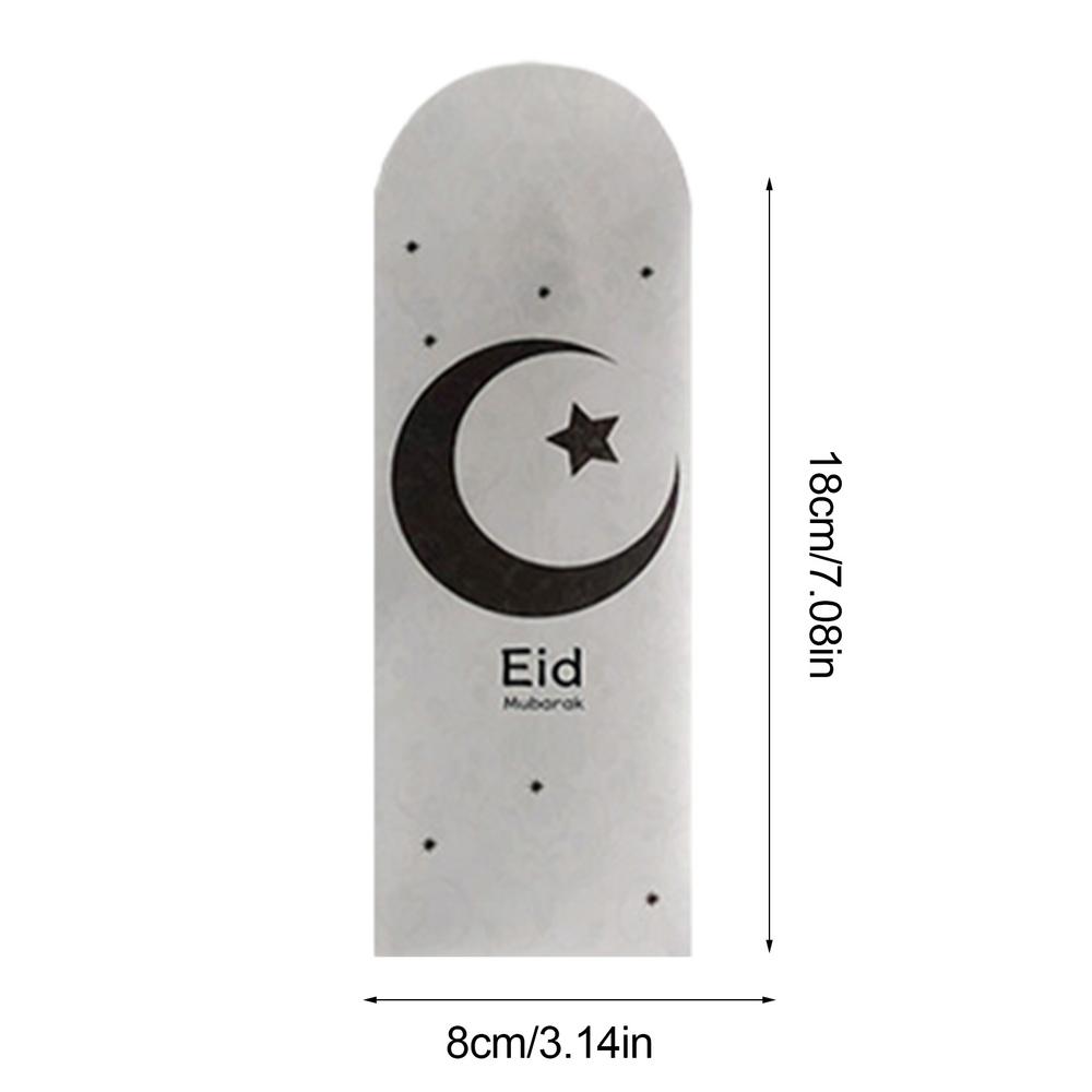 6Pcs/set Eid Mubarak Cash Envelopes Money Cards Paper Bag 2024 Ramadan Mubarak image 3